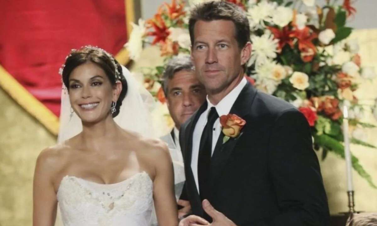 Тери Хэтчер и Джеймс Дентон