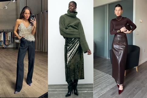 Надела и пошла: быстрые новогодние образы за 15 минут