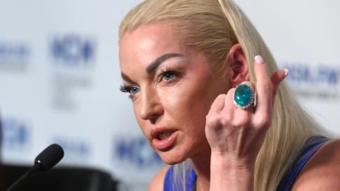 Волочкова устроила истерику на шоу