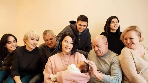 Ида Галич трогательно поздравила отца с днем рождения