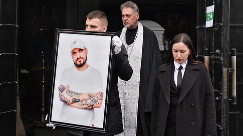 На прощании с Пашей Техником задержали несколько человек