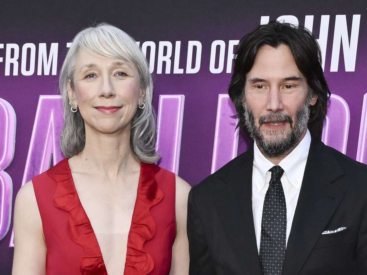 Киану Ривз с Александрой Грант на премьере Балерины