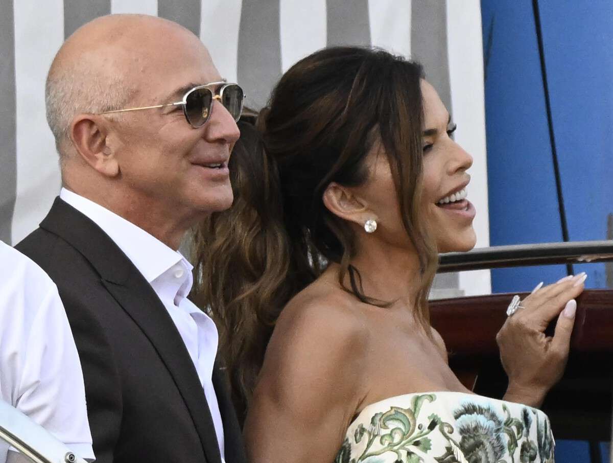 Дзефф Безос и Лорен Санчес