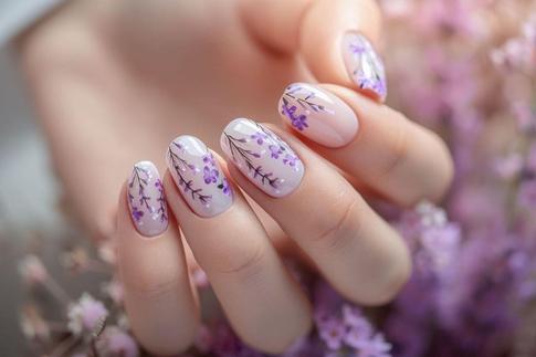 Морские волны, металлик и абстракция: самый трендовый маникюр в июле