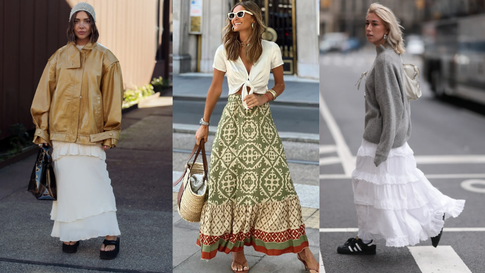 Мохнатый шмель на душистый хмель: как и с чем носить летом цыганскую юбку в пол