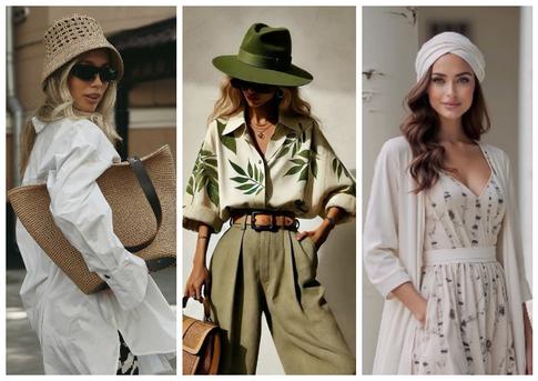 Солнечного удара не будет: стилизуем головные уборы для жарких дней