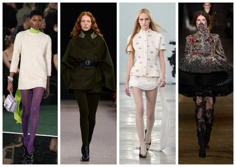 Трендовые колготки осени 2025: не бойтесь ярких оттенков