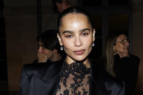 Роскошная Зои Кравиц появилась на кинопремьере с новым избранником