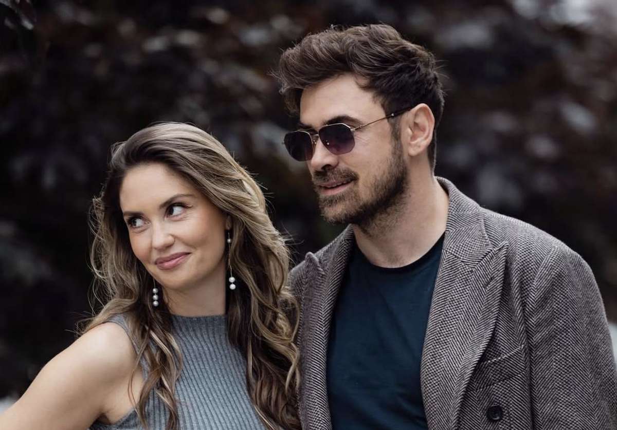 Агата Муцениеце и Пётр Дранга