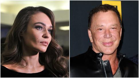 «Всю облапал»: 72-летний Микки Рурк и Алена Водонаева попали на видео в пикантный момент