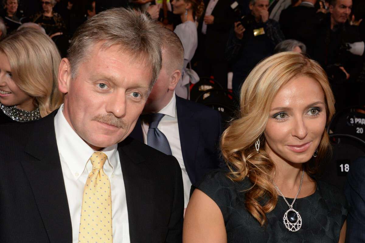 Дмитрий Песков и Татьяна Навка