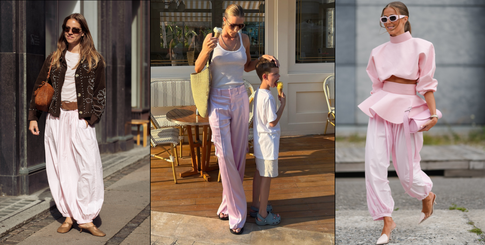 Молочно-розовый: главный цвет осени 2025, как добавить его в гардероб