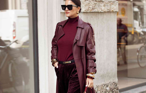 Красный макинтош, бомбер и другие интересные идеи верхней одежды на осень