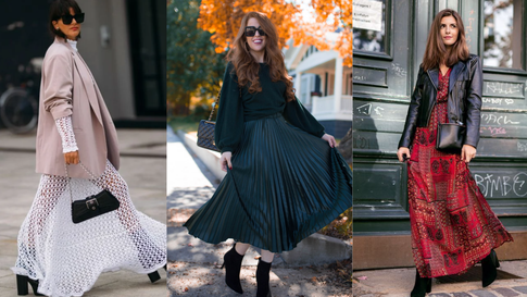 Стиль на максимум: юбка-миди и макси — тренд сезона, как носить осенью