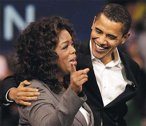 Барак Обама — близкий друг Опры Уинфри. Они познакомились еще до того, как Обама стал президентом.