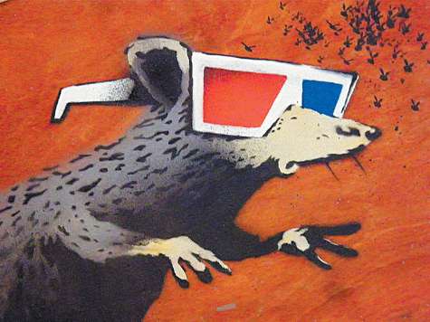 Крыса ­— любимый персонаж Бэнкси.