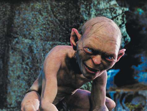 В снимающемся сейчас фильме «Хоббит» Энди Серкис вновь исполняет роль Голлума — персонажа, которого он сыграл в кинотрилогии «Властелин колец».