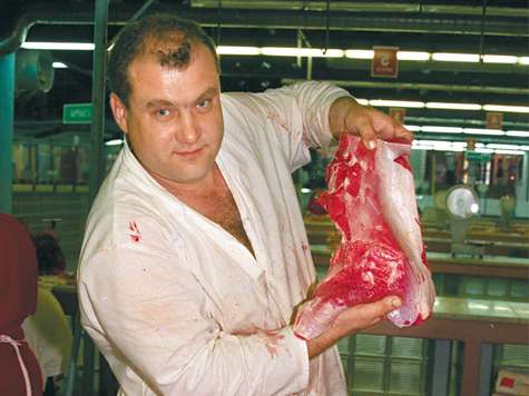 Мясные ряды подарили названия многим московским улицам.