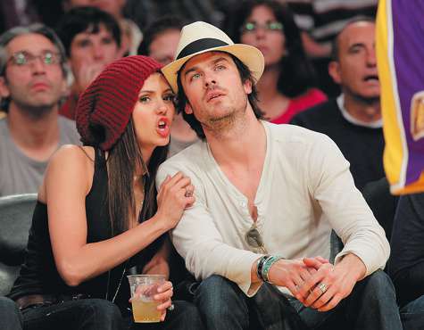 ...Однако все чаще Йена стали видеть вместе с партнершей по сериалу «Дневники вампиров» Ниной Добрев. В прессу уже просочились слухи об их романтических отношениях, правда, сама Нина эти досужие домыслы всячески отрицает.