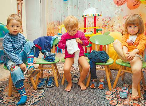 Детки в садик собирались?