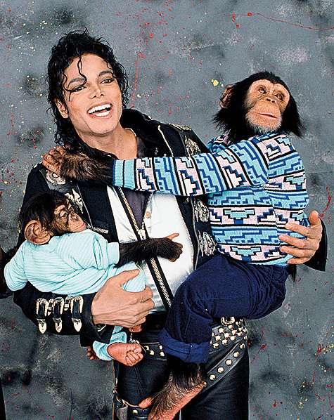 Майкл Джексон обделил в завещании отца, зато его шимпанзе получил два миллиона долларов.