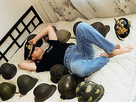 «Собранию» касок Валдиса Пельша позавидует любой музей мира.