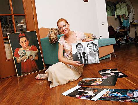 Со Спартаком Мишулиным Алене приписывали роман. На самом деле артист просто по-отечески ее опекал.