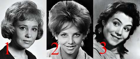 Изначально роль Тоси писалась для Кустинской (2), пробовалась на нее Валентина Малявина (3), а снимали в итоге Надежду Румянцеву (1).