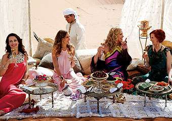 Cъемки второй части картины Sex and the City проходили в Марокко. 