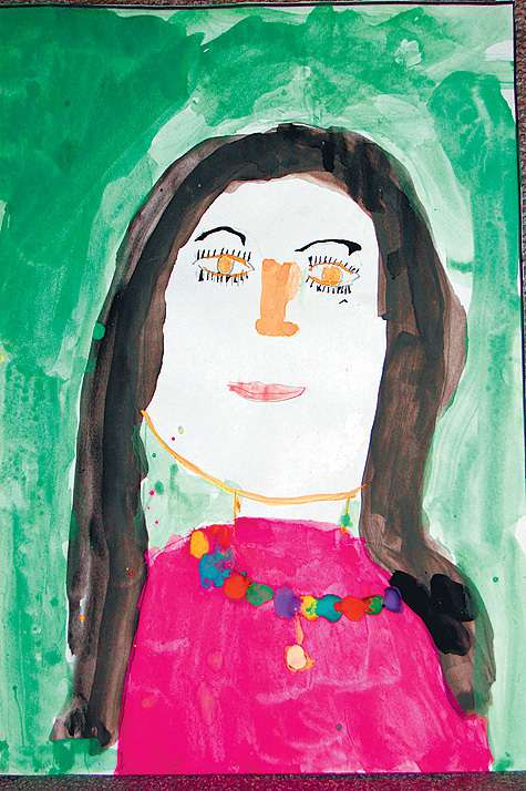 Моя мама, авт. Аня Сорокина, 9 лет.