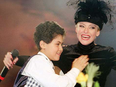 Ирина с сыном Энтони. 1997 год.
