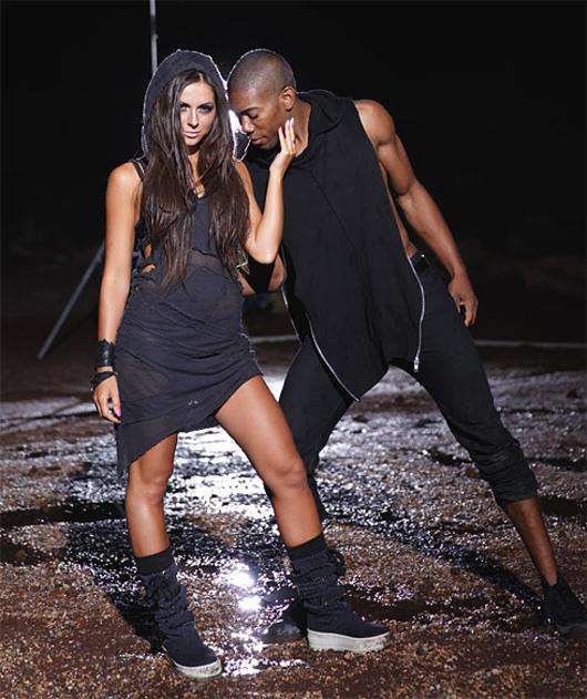 Нюша и танцор G Medison. Фото: материалы пресс-служб.