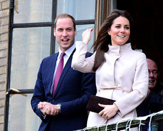 Герцог и герцогиня Кембриджские Уильям и Кэтрин. Фото: Rex Features.com.