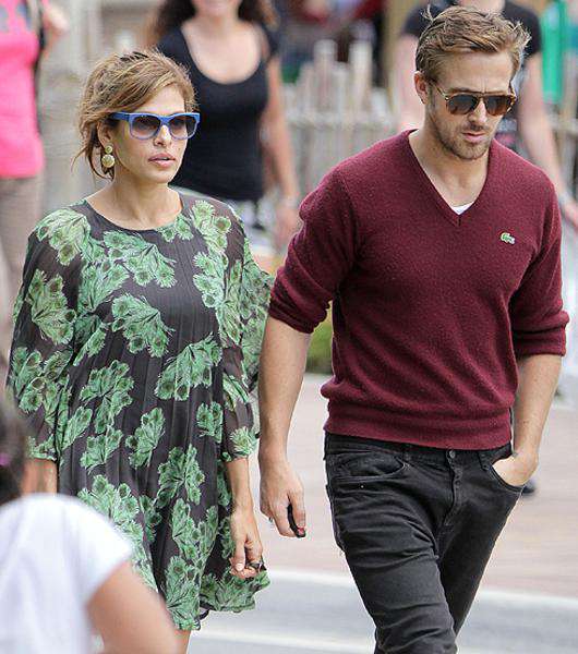 Ева Мендес и Райан Гослинг. Фото: All Over Press.