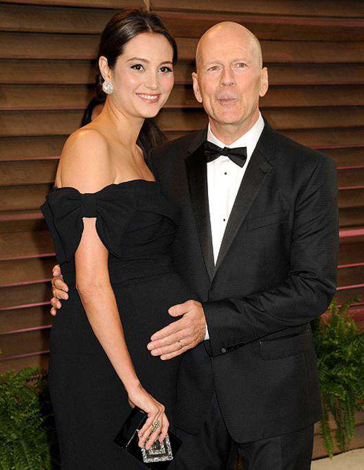 Брюс Уиллис и Эмма Хемминг. Фото: Rex Features/Fotodom.ru. 