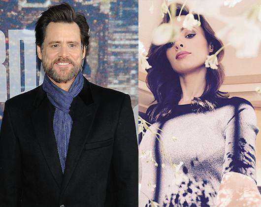 Джим Керри/Катриона Уайт. Фото: Rex Features/Fotodom.ru/Instagram.com/littleirishcat.