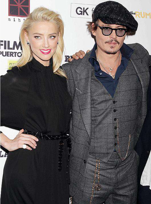 Джонни Депп и Эмбер Херд. Фото: Startracks Photo/Fotodom.ru.