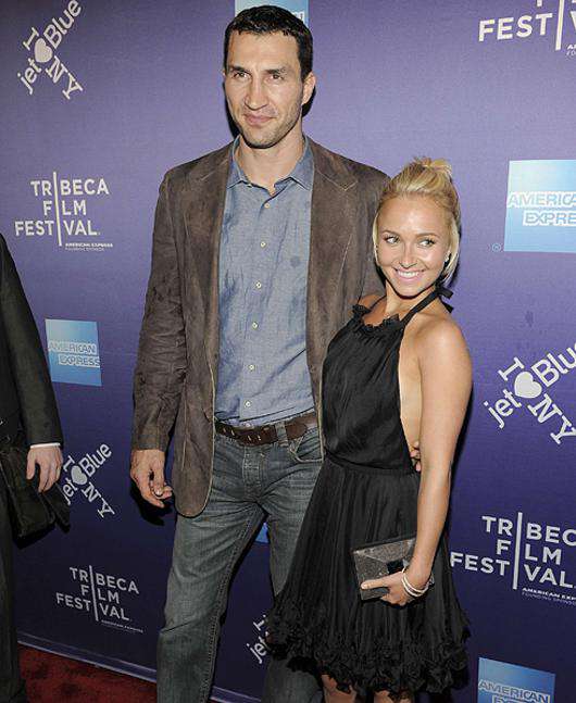 Владимир Кличко Хэйден Панеттьери. Фото: Sipa Press/Fotodom.ru.