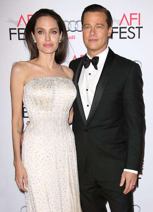 Анджелина Джоли и Брэд Питт. Фото: Rex Features/Fotodom.ru.