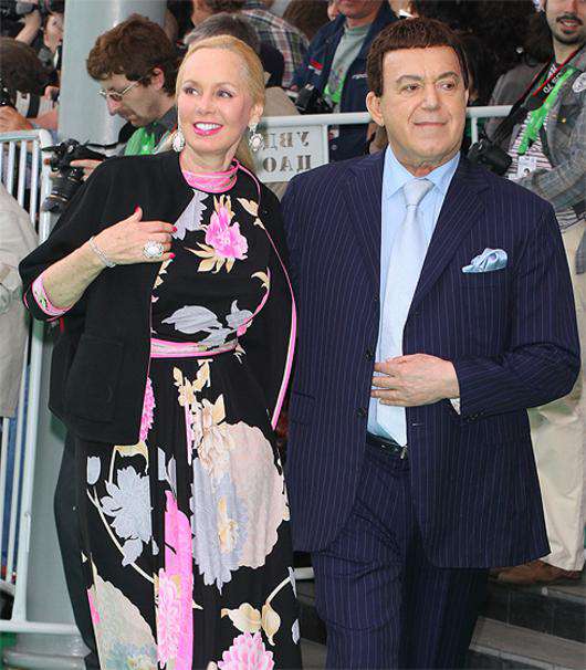 Иосиф Кобзон с женой.