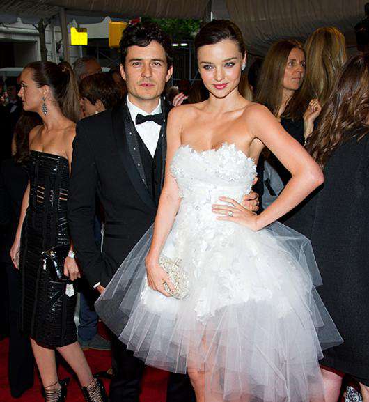 Орландо Блум и Миранда Керр. Фото: Rex Features/Fotodom.ru.