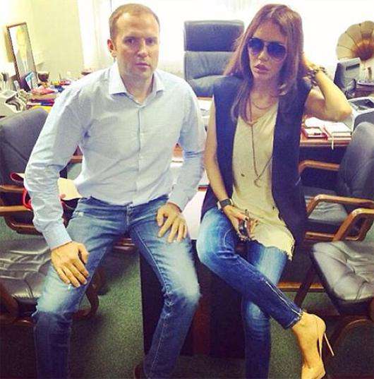 Сергей Жорин и Маша Малиновская. Фото: Instagram.com/masha_malinovskaya.