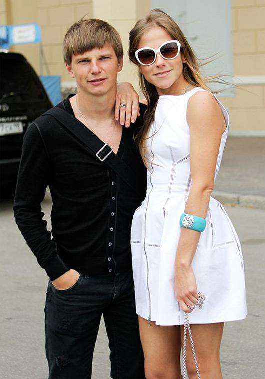 Андрей Аршавин и Юлия Барановская. Фото: www.arshavin.eu.