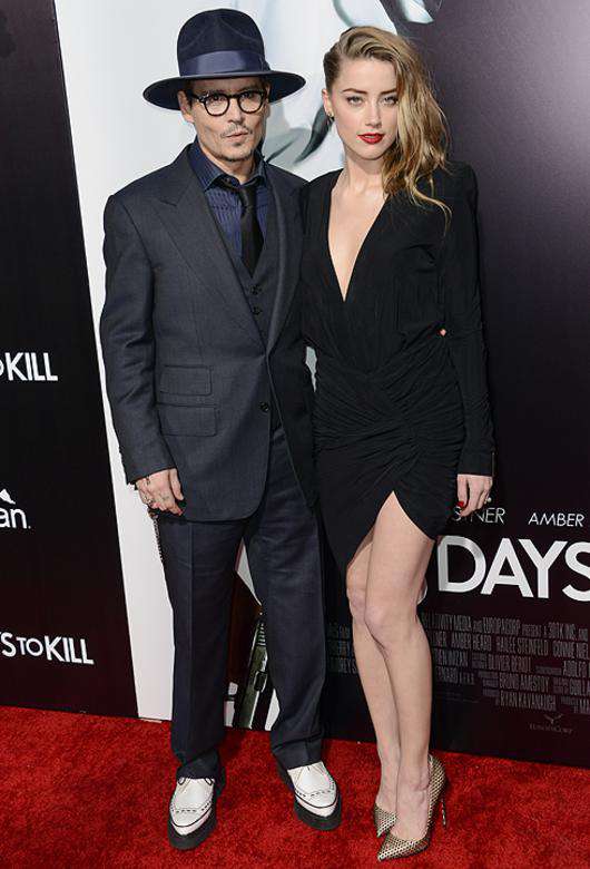 Джонни Депп и Эмбер Херд. Фото: Rex Features/Fotodom.ru.