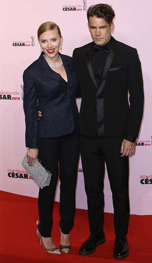 Скарлетт Йоханссон и Роман Дауриак. Фото: Rex Features/Fotodom.ru. 