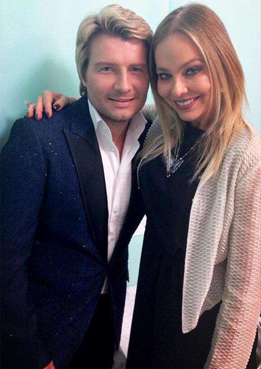 Николай Басков и Орнелла Мутти. Фото: Twitter.com.