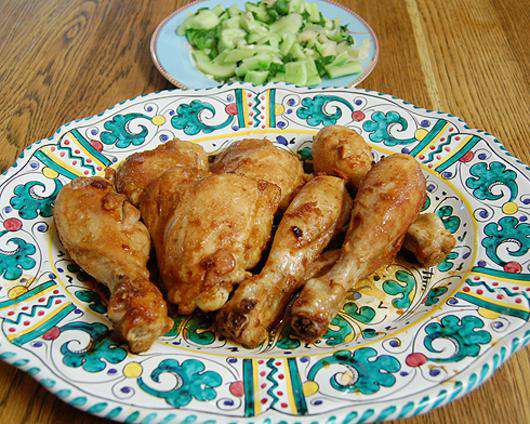 Цыпленок по-восточному с имбирем и чесноком. Фото: материалы пресс-служб.