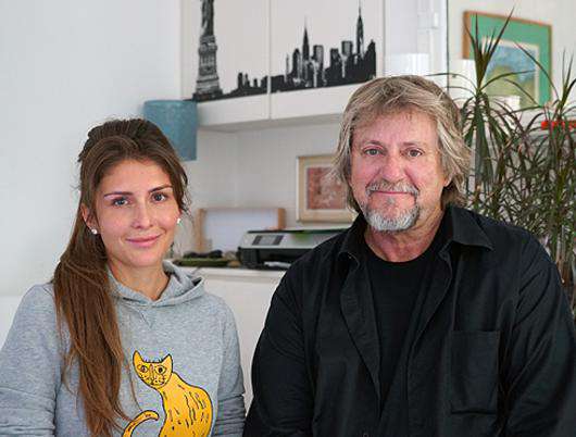 Валерия Кожевникова и Эдриан Виториа. Фото: материалы пресс-служб.