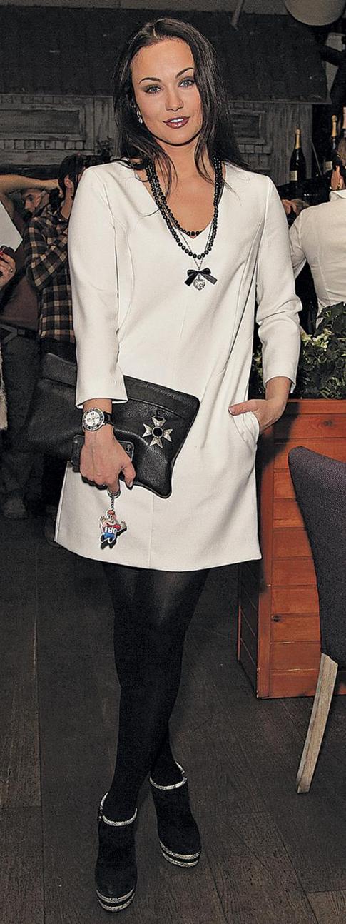 Мария Берсенева «промахнулась» с колготами