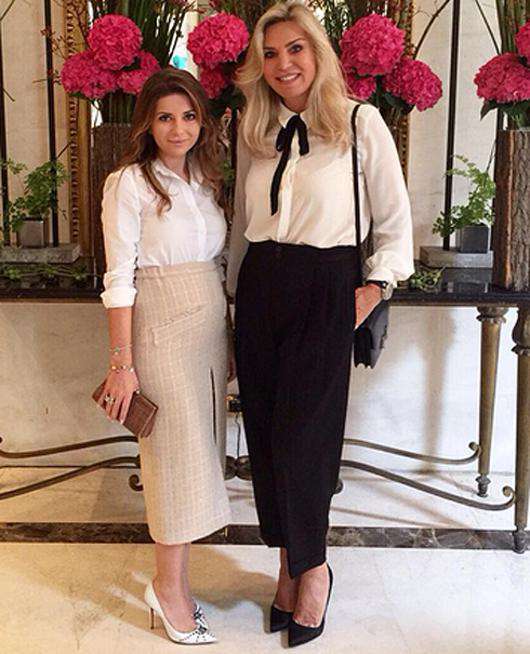 Галина Юдашкина с мамой Мариной Юдашкиной в Париже. Фото: Instagram.com/gyudashkina.